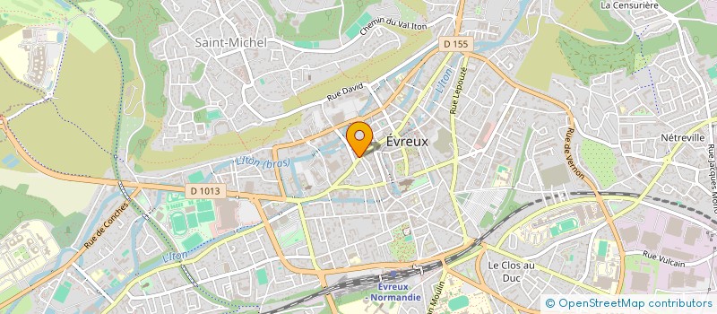 localisation de l'entreprise MONSIEUR MAURICE ABECASSIS à EVREUX