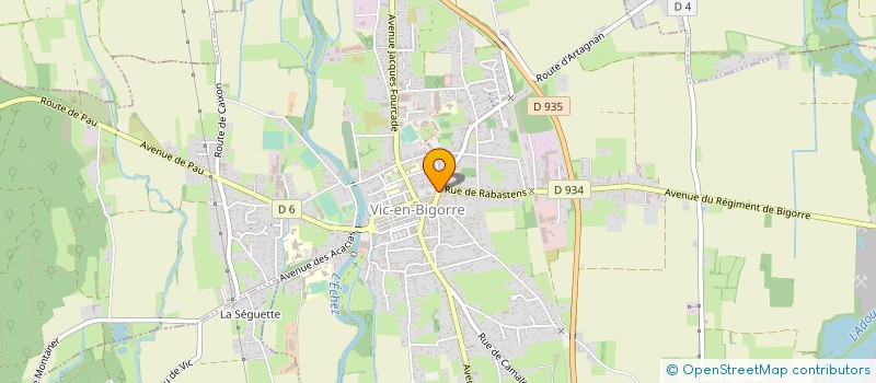 localisation de l'entreprise MONSIEUR MAURICE ALHADEF à VIC-EN-BIGORRE