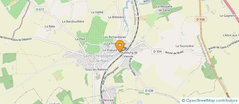 localisation de l'entreprise MONSIEUR MAURICE ALLAIRE à SAINT-CHRISTOPHE-SUR-LE-NAIS