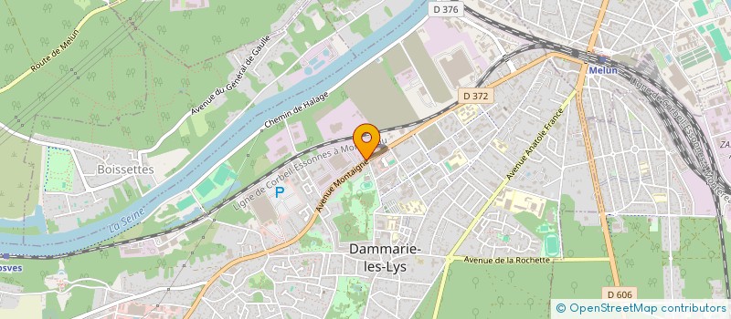 localisation de l'entreprise MONSIEUR MAURICE AMATTEIS à DAMMARIE-LES-LYS