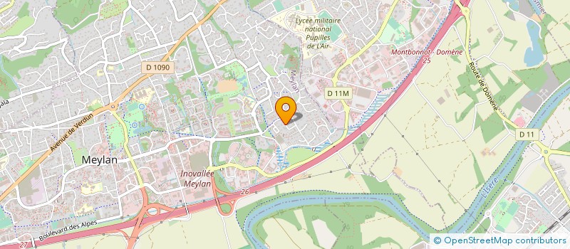 localisation de l'entreprise MONSIEUR MAURICE AMAUDRU à MEYLAN