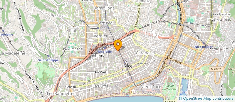 localisation de l'entreprise MONSIEUR MAURICE AMSILLI à NICE