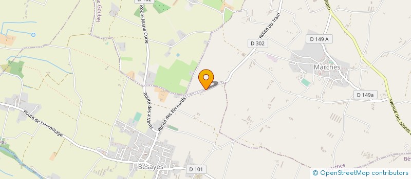 localisation de l'entreprise MONSIEUR MAURICE ANDRE  MARCHES