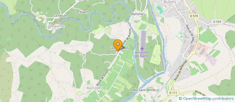localisation de l'entreprise MONSIEUR MAURICE ANDRE à GROSPIERRES