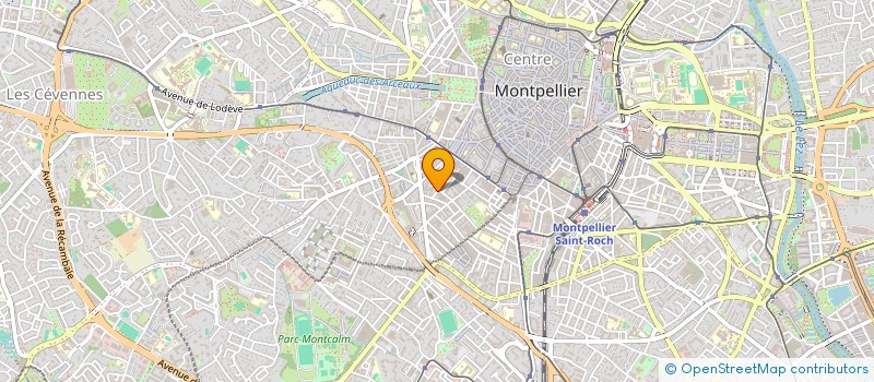 localisation de l'entreprise MONSIEUR MAURICE ANDRE ROGER FOUILHE à MONTPELLIER