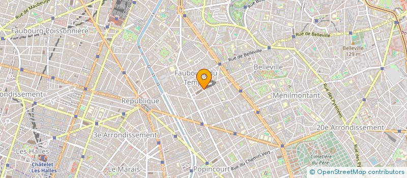 localisation de l'entreprise MONSIEUR MAURICE ARONS à PARIS
