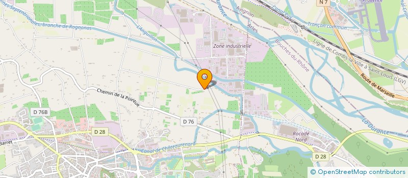 localisation de l'entreprise MONSIEUR MAURICE AUBERT  CHATEAURENARD