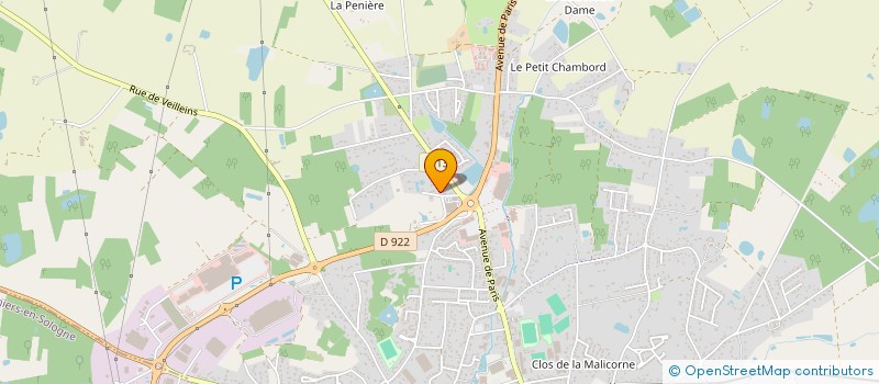 localisation de l'entreprise MONSIEUR MAURICE AUDOIN à MILLANCAY