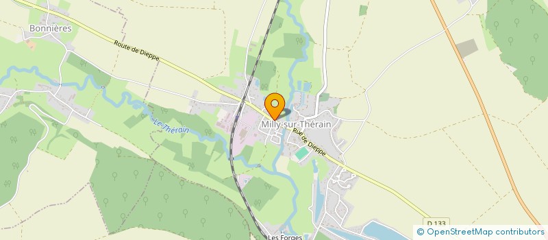 localisation de l'entreprise MONSIEUR MAURICE AUGUSTE  MILLY-SUR-THERAIN