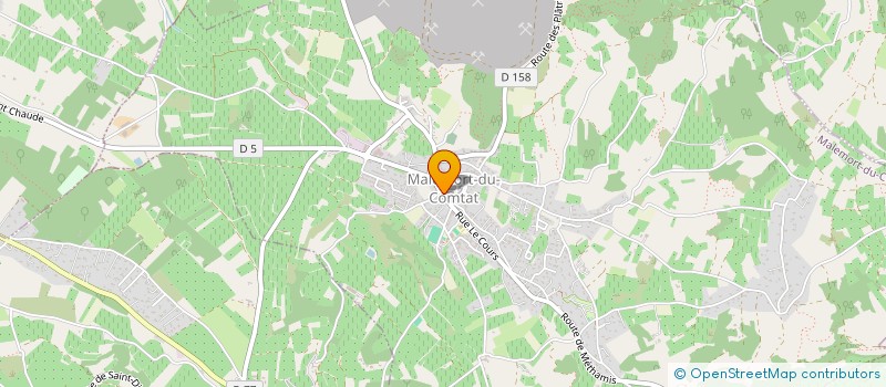 localisation de l'entreprise MONSIEUR MAURICE AUTARD  MALEMORT-DU-COMTAT