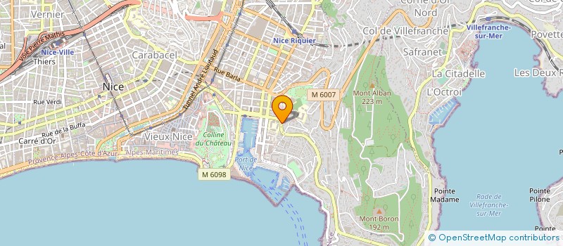 localisation de l'entreprise MONSIEUR MAURICE AZRIA à NICE