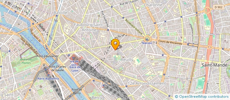 localisation de l'entreprise MONSIEUR MAURICE AZRIA  PARIS