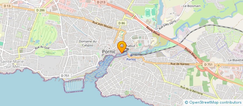 localisation de l'entreprise MONSIEUR MAURICE BACCONNAIS  PORNIC