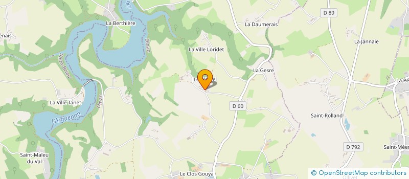 localisation de l'entreprise MONSIEUR MAURICE BAFFRAY  PLOREC-SUR-ARGUENON