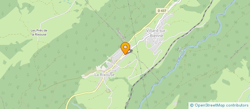 localisation de l'entreprise MONSIEUR MAURICE BAILLY  LA RIXOUSE