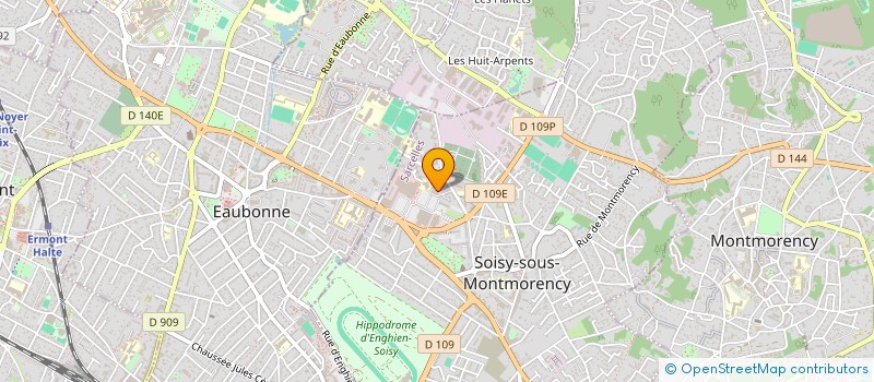 localisation de l'entreprise MONSIEUR MAURICE BAKUETILA-SIASIA  SOISY SS MONTMORENCY