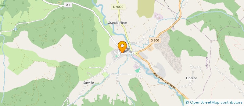 localisation de l'entreprise MONSIEUR MAURICE BARNEAUD  SEYNE