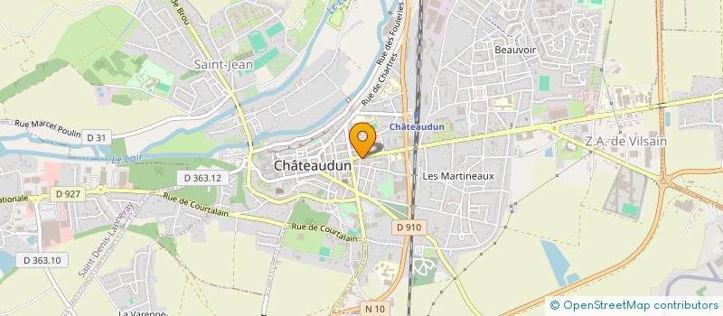 localisation de l'entreprise MONSIEUR MAURICE BARRE à CHATEAUDUN