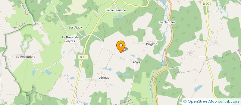 localisation de l'entreprise MONSIEUR MAURICE BARRIERE  ROCHECHOUART