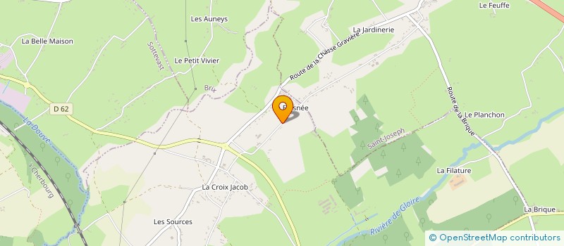 localisation de l'entreprise MONSIEUR MAURICE BAUDRY à NEGREVILLE