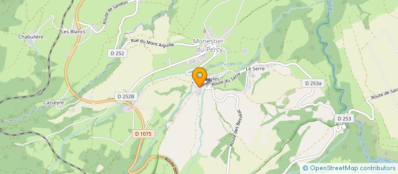 localisation de l'entreprise MONSIEUR MAURICE BEAUME  CHICHILIANNE