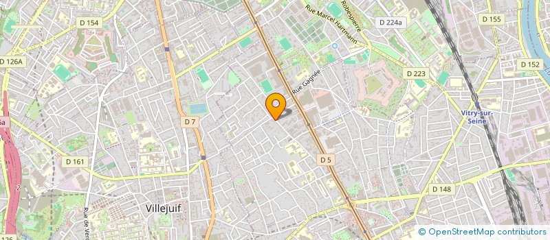 localisation de l'entreprise MONSIEUR MAURICE BECKER à VITRY-SUR-SEINE