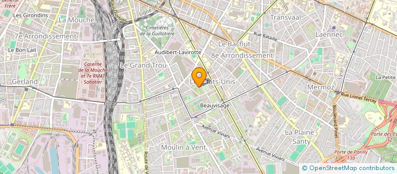 localisation de l'entreprise MONSIEUR MAURICE BELIER  LYON