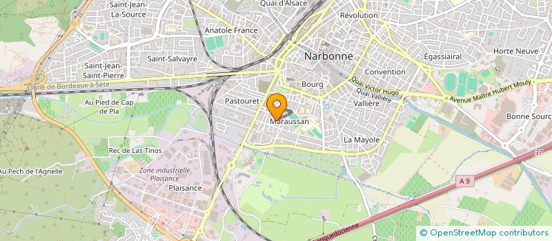 localisation de l'entreprise MONSIEUR MAURICE BELLOTTI à NARBONNE