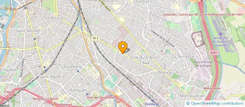 localisation de l'entreprise MONSIEUR MAURICE BENAYOUN à TOULOUSE