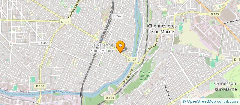 localisation de l'entreprise MONSIEUR MAURICE BENHAMOU à SAINT-MAUR-DES-FOSSES