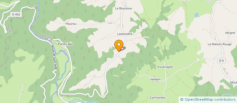 localisation de l'entreprise MONSIEUR MAURICE BERGERON à SAINT-ILLIDE