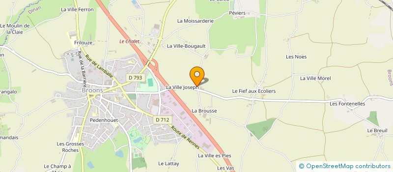 localisation de l'entreprise MONSIEUR MAURICE BERHAULT à BROONS