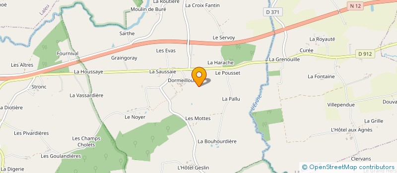 localisation de l'entreprise MONSIEUR MAURICE BERSON à BURE