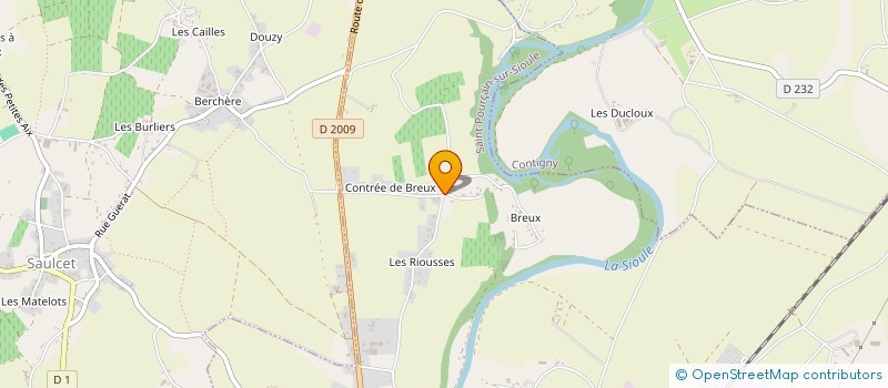 localisation de l'entreprise MONSIEUR MAURICE BERTHON  ST POURCAIN SUR SIOULE