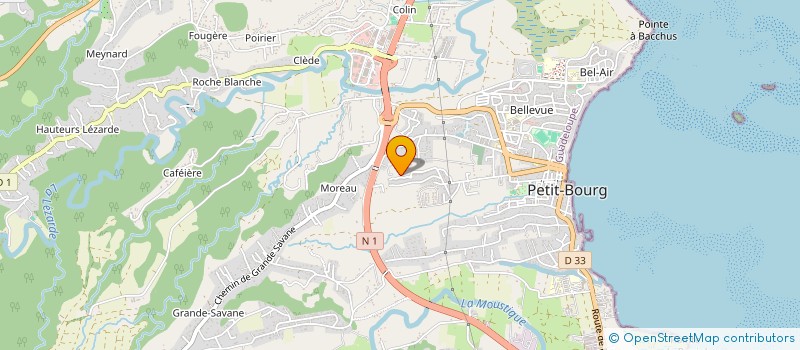 localisation de l'entreprise MONSIEUR MAURICE BERTOGAL à PETIT-BOURG