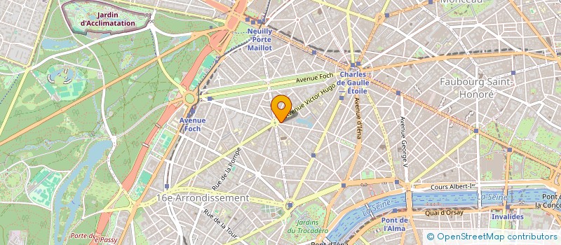 localisation de l'entreprise MONSIEUR MAURICE BIRAGO  PARIS