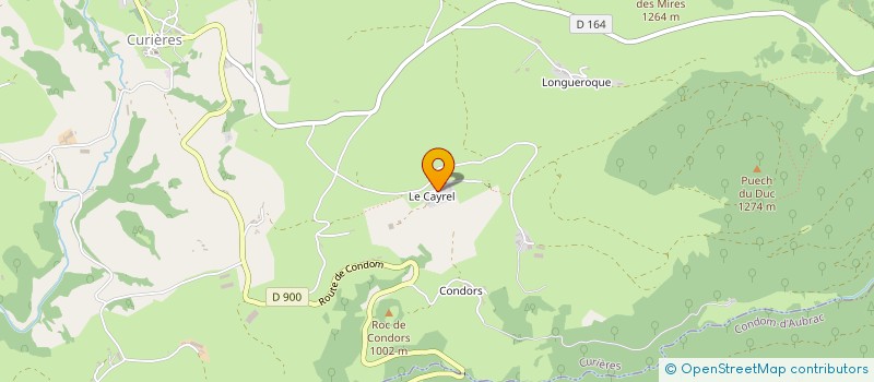 localisation de l'entreprise MONSIEUR MAURICE BIRON  CURIERES