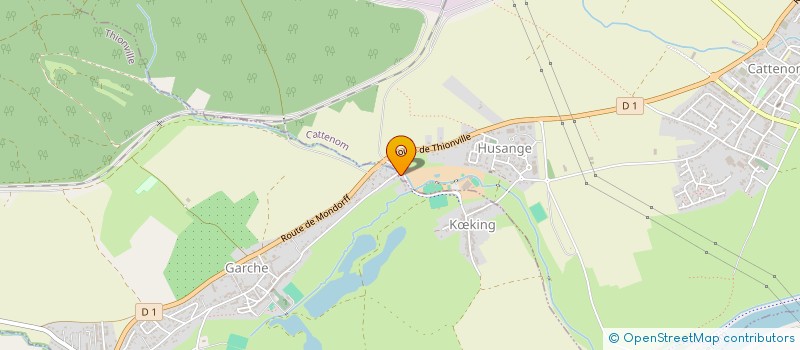 localisation de l'entreprise MONSIEUR MAURICE BISCUOLA  CATTENOM