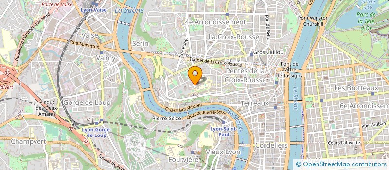 localisation de l'entreprise MONSIEUR MAURICE BLANC DE LA FONTAINE à LYON