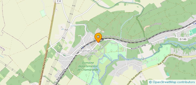 localisation de l'entreprise MONSIEUR MAURICE BOHRER  CHAMARANDE