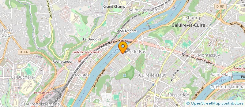 localisation de l'entreprise MONSIEUR MAURICE BOISSET  CALUIRE-ET-CUIRE