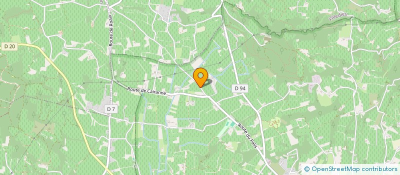 localisation de l'entreprise MONSIEUR MAURICE BONNET  VAISON-LA-ROMAINE