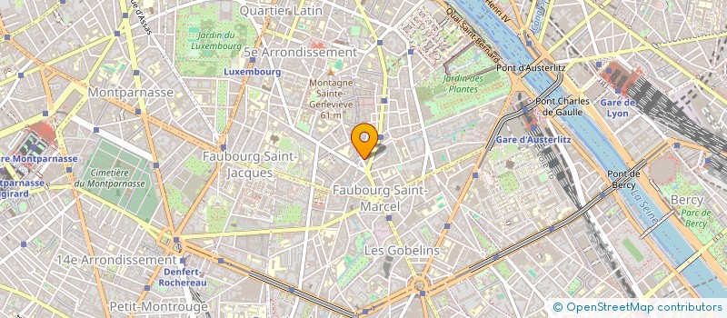 localisation de l'entreprise MONSIEUR MAURICE BORENSTEIN  PARIS