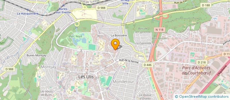 localisation de l'entreprise MONSIEUR MAURICE BOUBLI à LES ULIS