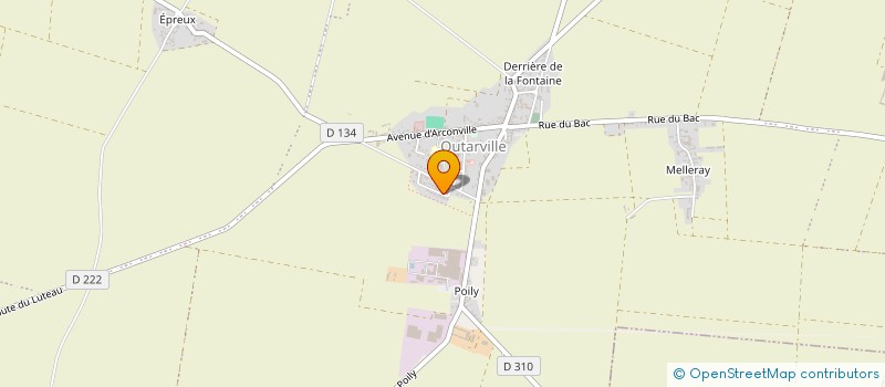 localisation de l'entreprise MONSIEUR MAURICE BOUCHET à OUTARVILLE