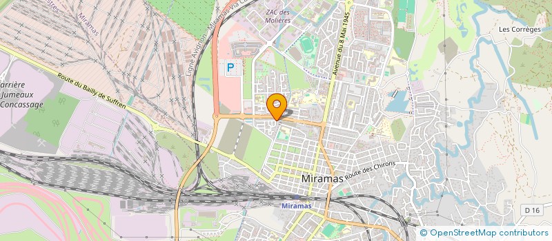 localisation de l'entreprise MONSIEUR MAURICE BOUDON à MIRAMAS