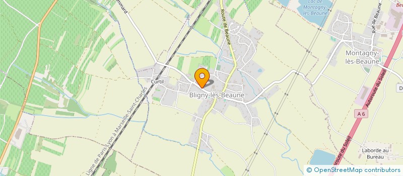 localisation de l'entreprise MONSIEUR MAURICE BOUR  RUFFEY-LES-BEAUNE