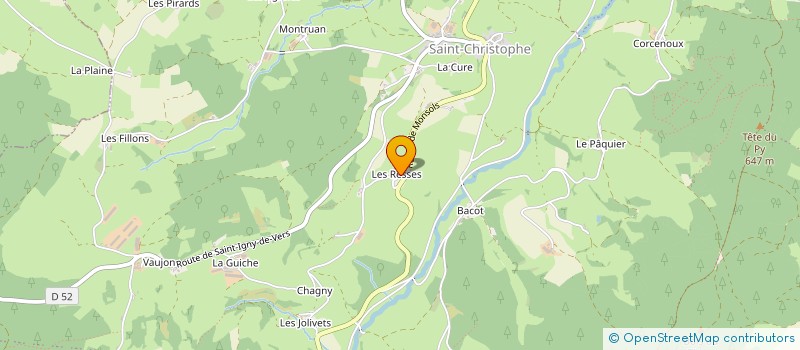 localisation de l'entreprise MONSIEUR MAURICE BOURGEON à DEUX-GROSNES