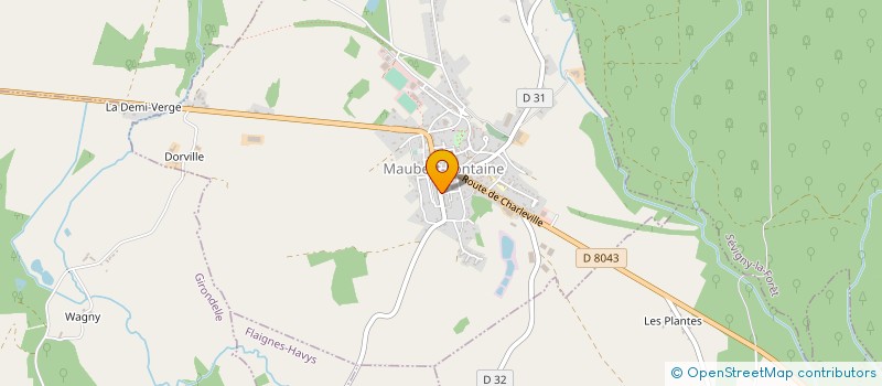 localisation de l'entreprise MONSIEUR MAURICE BOUTOR à AUVILLERS-LES-FORGES