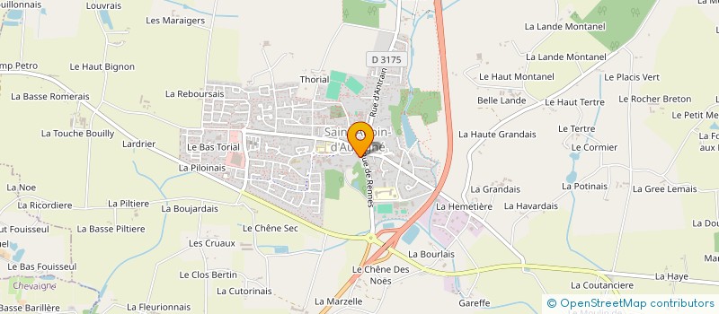 localisation de l'entreprise MONSIEUR MAURICE BRIAND  CHEVAIGNE